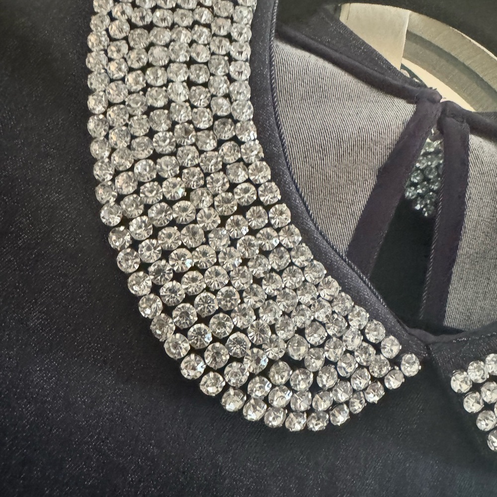 Kate Spade Denim Rhinestone Dress - Picture 3 of 7